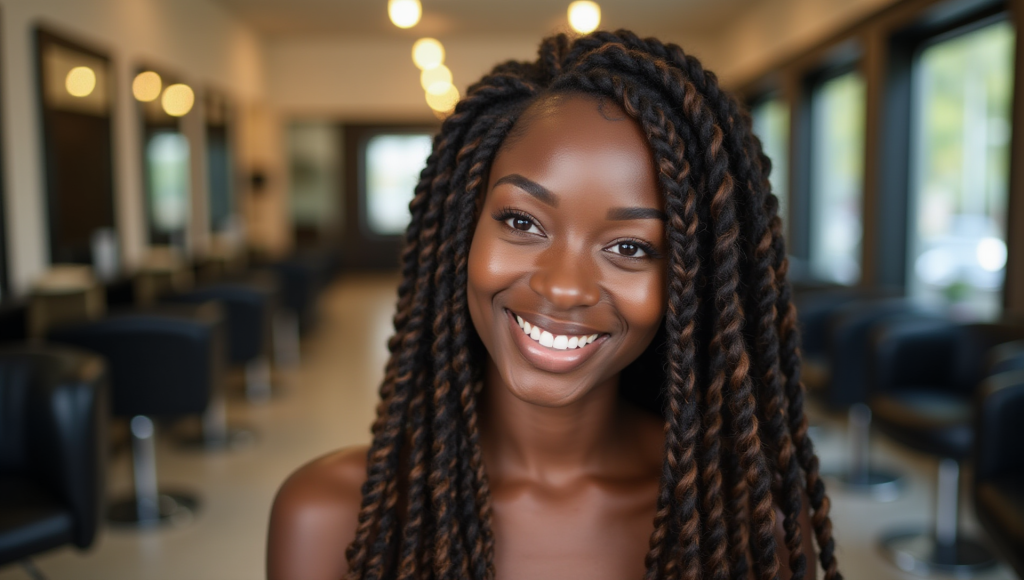Faux locs - African hair braiding at Knotless Beauty Bar Killeen TX